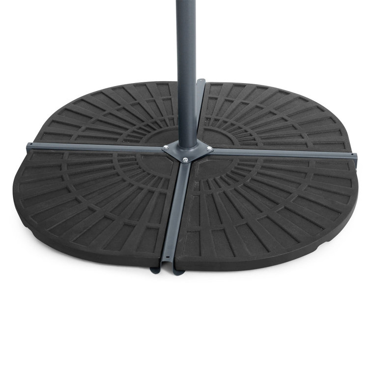VonHaus Allyson Concrete Free Standing Parasol Base & Reviews Wayfair